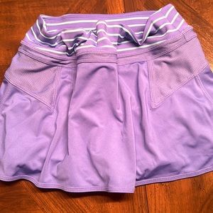 Girls Purple athletic skirt